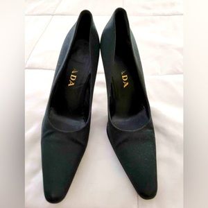Women’s Black Prada heels size 8.5